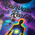 Aura Armor Rave Tee — Reinvent Your Reality Cosmic Festival Shirt