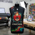 Tears Cascade ( John Summit Inspo ) Rave Tank — Aura Armor Festival Tank Top
