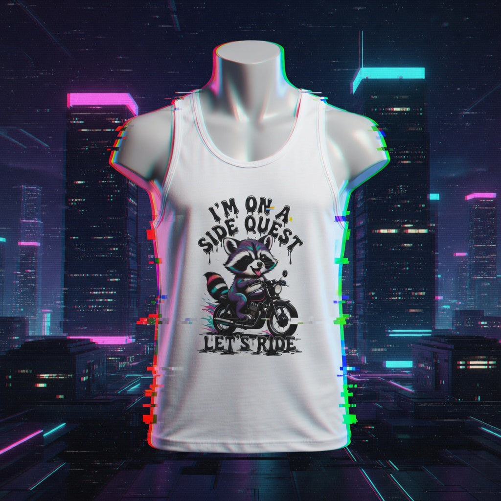Side Quest EDC Rave Tank — The Official Rave Raccoon Tank Top