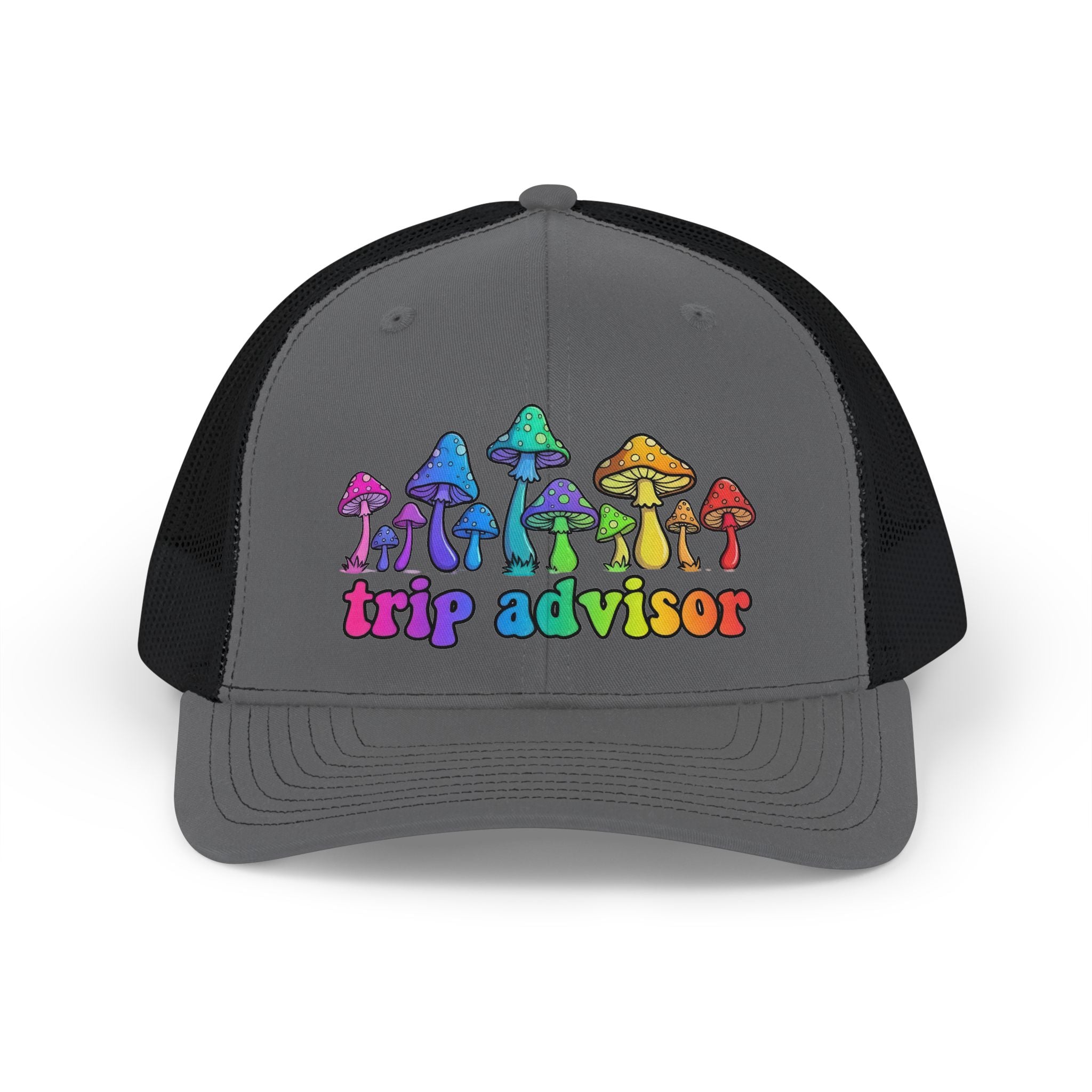 Trip Advisor Mushroom Snapback Trucker Hat